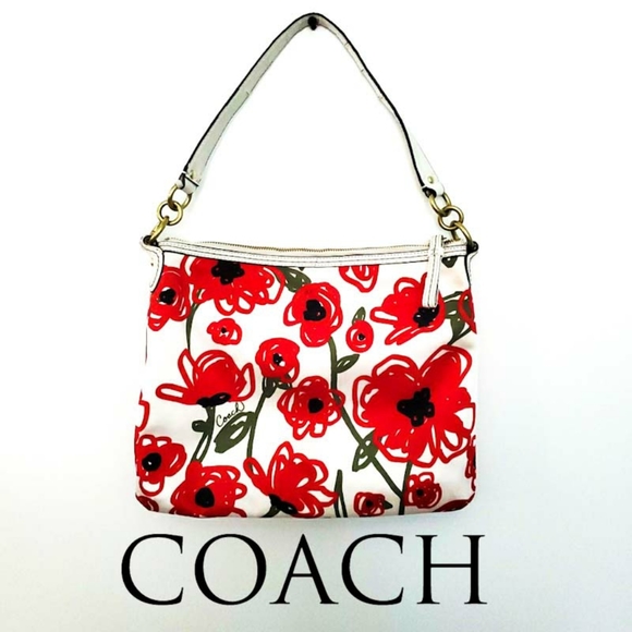 Coach Handbags - Coach Poppy Flora Hippie Shoulder Bag